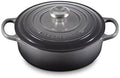 Le Creuset Enameled Cast Iron Round Wide Dutch Oven, 3.5 qt., Oyster by Unknown