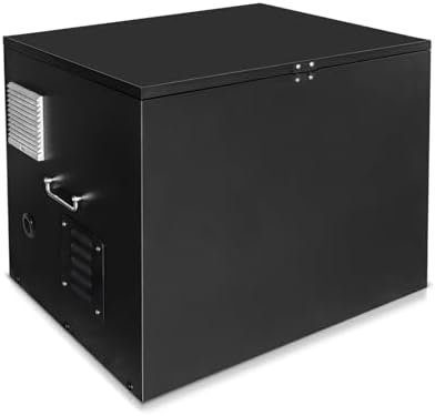 Lockable Generator Box for Outside/RV/Truck/Trailer, Outdoor Generator Shed Storage Box Quiet Enclosure (24"x16"x22") by peastorm