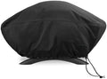 NettyPro Grill Cover for Small Q Series, Waterproof Heavy Duty UV Resistant Portable Grill Cover for Q 1400/1000 Series and Baby Q Gas, Black by NettyPro