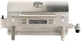 Masterbuilt Portable Propane Gas Grill with Folding Legs, Chrome-Coated Warming Rack and 288 Cooking Square Inches in Stainless Steel, Model MB20030819 by Masterbuilt