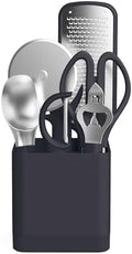 bella 7 Piece Modular Gadget Set, Non-Toxic Silicone, Slate by bella