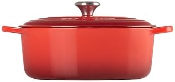 Le Creuset Enameled Cast Iron Oval Dutch Oven, 5 qt, Cerise - Image 4