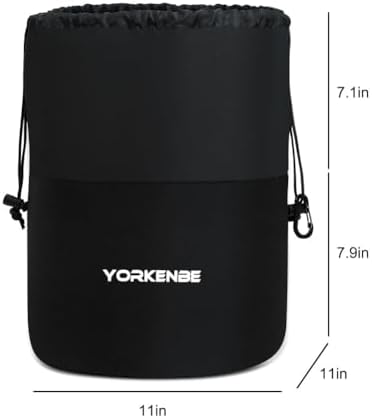 Camping Cookware Mess Kit Bag, High Capacity Camping Tableware Storage Bag, Drawstring Heavy Duty Water Resistant Cookware Organizer for BBQ Outdoor Cooking Essentials (1) - Image 2