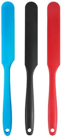 3 Pcs Jar Spatula,Sourdough Spatula with Long Handle,Silicone Skinny Spatulas Scraper for Jars by GZLT