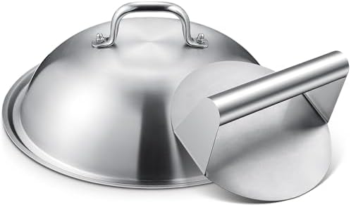 homenote Griddle Accessories Kit for Blackstone with Dome and Burger Press by HOMENOTE