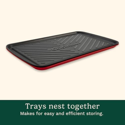 Cuisinart Grilling Prep and Serving Tray, Dishwasher-Safe, 2-Pc Nesting Set - Image 3