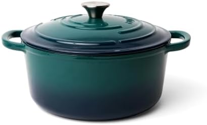 Larder & Vine 5.7 qt Enameled Cast Iron Dutch Oven Pot with Lid, Bondi by LarderVine