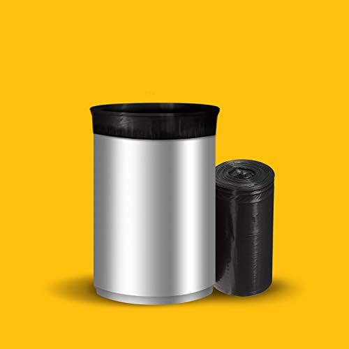 AmazonCommercial 23 Gallon SlimJim Trash Bags for Rubbermaid Receptacles, 1.1 Mil, Black, 150 Count (Pack of 4) - Image 5