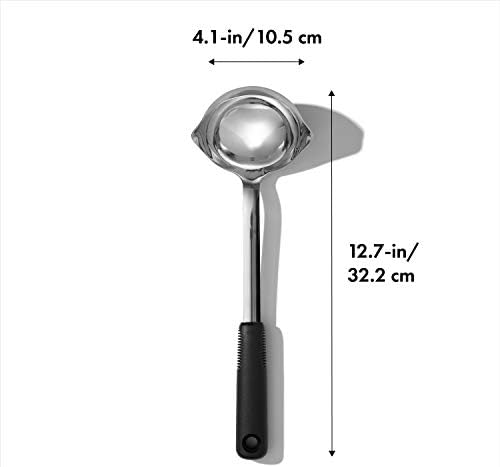 OXO Good Grips Stainless Steel Soup Ladle with Pour Spout - Image 2