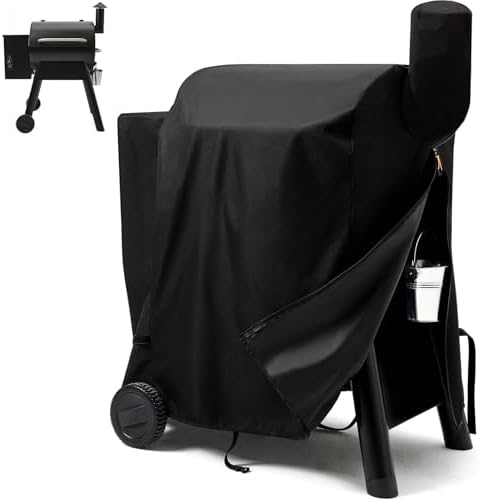 Pellet Grill Cover for Traeger Pro 22 & 575 Smoker, Waterproof, Cover Only by SCAUSY