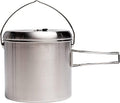 Solo Stove Pot 4000 Stainless Steel Camping Pot for Outdoor Campfire Great Cookware Equipment for Backpacking Kitchen Bushcraft Survival Gear and Cooking by Unknown