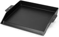 Utheer 17" x13" Enameled Cast Iron Griddle for 2 Burner Gas Grill/Stove Top by Utheer