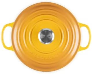 Le Creuset Enameled Cast Iron Round Wide Dutch Oven, 3.5 qt., Nectar - Image 2