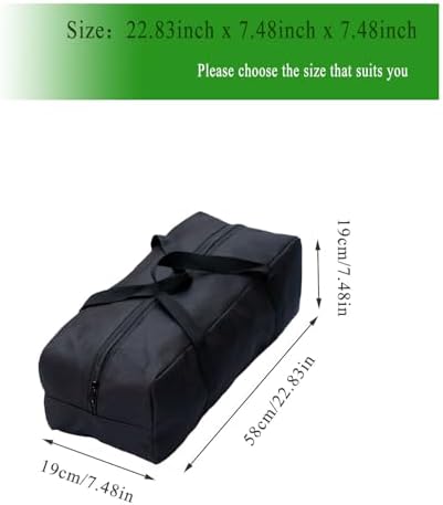 Sports Duffle Bag - Waterproof Baseball Equipment Organizer with Shoe Compartment, Wet Pocket & Carry Straps for Gym, Travel, Badminton & Pack 'n Play Storage (20L-22.8''(L)x7.48''(W)x7.48''(H)) - Image 3
