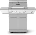 Nexgrill Propane 4 Burner Gas Grill, Stainless Steel Body with Side Burner by Nexgrill