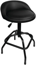 Performance Tool W85011 Pneumatic Swivel Bar Stool with Back Support, 360-Degree Swivel, Heavy Duty Steel Frame, Black by PerformanceTool