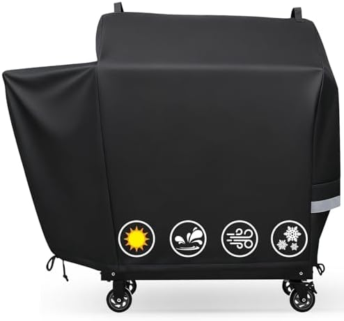 Utheer Grill Cover for Rec teq RT-590, Deck Boss 590/800/900 & RT-700 by Utheer