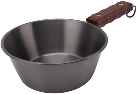 AUNMAS Camping Skillet 304 Stainless Steel Outdoor Skillet 2000ml 21cm - Image 5