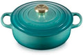 Le Creuset Enameled Cast Iron Round Wide Dutch Oven, 3.5 qt., Riviera by Unknown