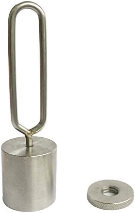 Heavy Duty Stainless Steel 304 Grill Rotisserie Spit Rod Counter Balance Weight with Lock Washer Kit by GRILLJOB