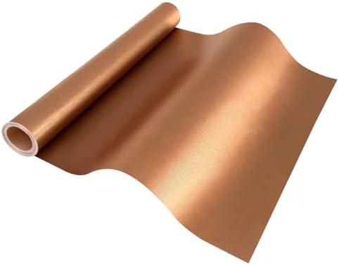 BBQ Grill Mat Roll, Cut to Size Grill Mats for Outdoor, Non-stick Accessories for Gas, Charcoal, Electric Grill, 15.75IN x 10 FT(Copper) by Unknown