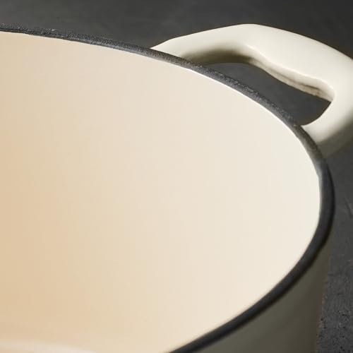 Tramontina Bestow Enameled Cast Iron 7-Qt Oval Dutch Oven Pot with Lid - Image 4
