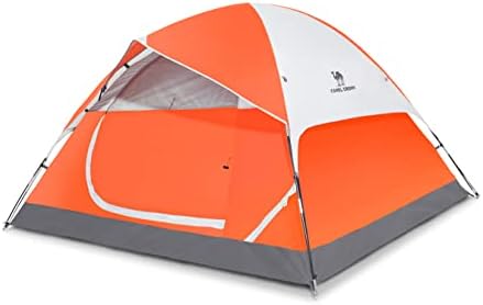 CAMEL CROWN Tents for Camping 2/3/4/5 Person Camping Dome Tent, Waterproof,Spacious, Lightweight Portable Backpacking Tent for Outdoor Camping/Hiking by CAMELCROWN