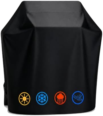 32 Inch Grill Cover for Outdoor Grill, Waterproof BBQ Cover by YQSZWJ