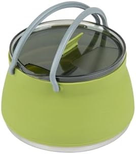 Restaurantware 1L Green Silicone Collapsible Kettle, 20 Pack by Restaurantware