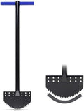 One-Piece 40in Manual Edger Lawn Tool with Spring Steel Blade by CKLT