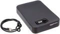 Amazon Basics Portable Security Case Lock Box Safe with Combination Lock for Valuables, Documents, College Dorm Room, XL, Black by AmazonBasics