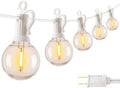 Brightown Outdoor String Lights, 69FT G40 LED IP65 Waterproof Patio Lights by Brightown