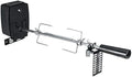 Universal BBQ Grill Rotisserie Kit for Most Gas Grills Charcoal Grills, Rotisserie Accessory Attachment with Stainless Steel Spit Rods by Poggyyi
