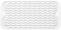MicoYang Silicone Dish Drying Mat for Multiple Usage,Easy clean,Eco-friendly,Heat-resistant Silicone Mat for Kitchen Counter or Sink,Refrigerator or Drawer Liner White S 12 inches x 6 inches by MicoYang