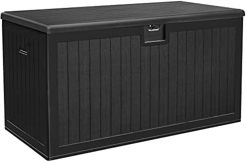 YITAHOME 180 Gallon Large Deck Box with Side Handles by YITAHOME
