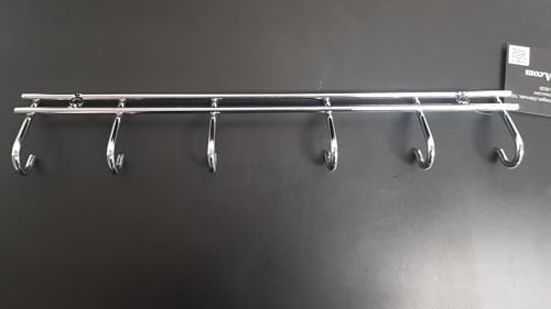 Lifespace Grill Utility Rack - 6 Hooks - Chrome Plated Mild Steel (1 Pack) - Image 4