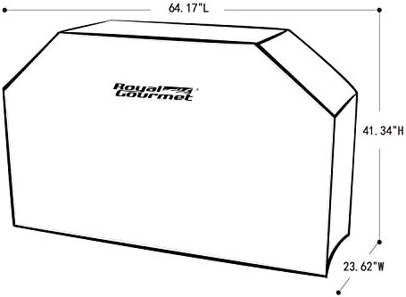 Royal Gourmet CR6412 64" Grill Cover Black - Image 4