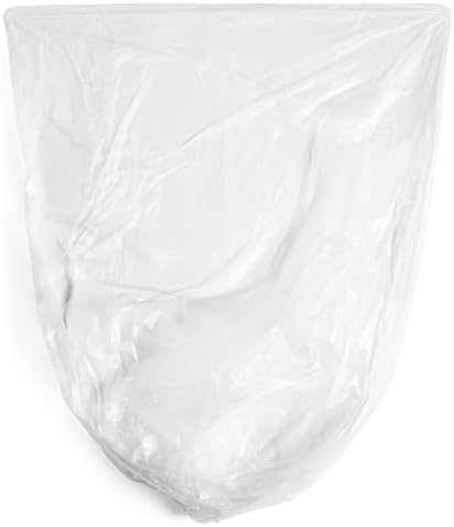 Aluf Plastics HCR-334016C 33 Gallon Clear Trash Bags (250 Count) - 33" x 40" - 16 Micron Equivalent High Density Value Garbage Bags for Bathroom, Office, Industrial, Commercial, Janitorial, Municipal, - Image 5