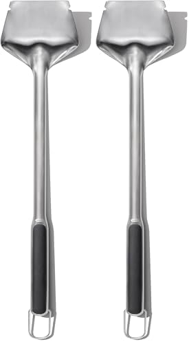 OXO Good Grips Grate Lifter Coal Rake, 2Coal Shovel & Rake, Stainless Steel (Pack of 2) by Unknown