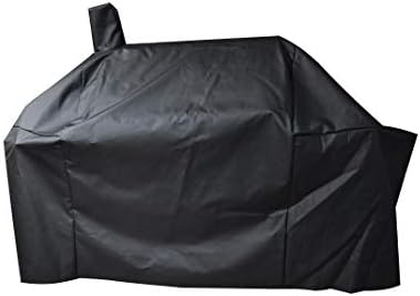 Smoker Grill Cover Sized for Char-Griller Charcoal Grill 2190 and 2197 Heavy Duty Waterproof Patio 600D Canvas Barbeque BBQ Grill Cover G21623 - Image 4
