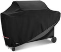 ANartcle Water-Resistant 72 Inch BBQ Grill Cover,600D Heavy Duty Waterproof All Weather Large Grill Cover for Outdoor Grill,Suitable for Weber, Brinkmann and More,72" L x 26" W x 48" H Black by PatioFurnitureCovers