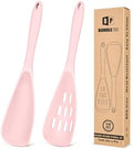 BUNDLEPRO Silicone Cooking Spoons for Nonstick Cookware, One-Piece, 2 Pack by BUNDLEPRO