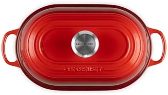 Le Creuset Enameled Cast Iron Oval Bread Oven, 11.5 inch, Cerise - Image 2