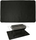 79 x 39 inches Under Grill Mats for Outdoor Grill | Double-Sided Fireproof | Waterproof | Oil-Proof | Easy to Clean | Indoor Fireplace/Fire Pit Mat | Quality BBQ Mat for Deck Patio Lawn by PitPassionInnovGrill