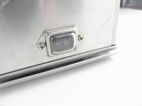 CHANCS Stainless Steel Barbecue Machine 110V 10W 1.8rpm, for Family Dining Outdoor Grilling Hotel Kitchen - Image 6