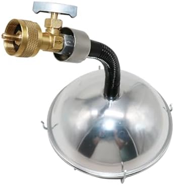 BLAZEAL Portable Propane Heater with Upgrade Catalytic Infrared Burner & Free-Bending Snake Hose for Outdoor and Indoor Tent Camping Space Patio Heater 1lb Small Propane Gas Tank Holder Garage Fishing - Image 6