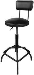 Performance Tool W85016 Pneumatic Shop Stool with Removable Backrest by PerformanceTool
