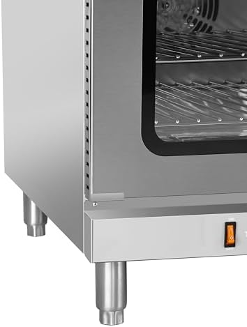 KoolMore 32 in. Commercial Countertop Convection Oven, Holds Full Size Pans, 4 Racks and 3500W of Power, 240V in Stainless-Steel, ETL Listed for Safety and Sanitation (KM-CTCO-44) - Image 7