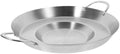 Hemoton Stainless Steel Concave Frying Pan 38cm Flat Bottom by HEMOTON