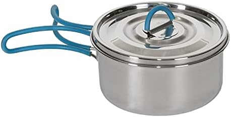 Stansport Stainless Steel Camping Cookware Set – Durable Nesting Mess Kit for Backpacking, Hiking & Outdoor Cooking – Compact Portable Pot & Pan with Carry Bag – Multiple Sizes for Family to Solo Use - Image 4